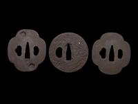 Three Cast Iron Tsuba
