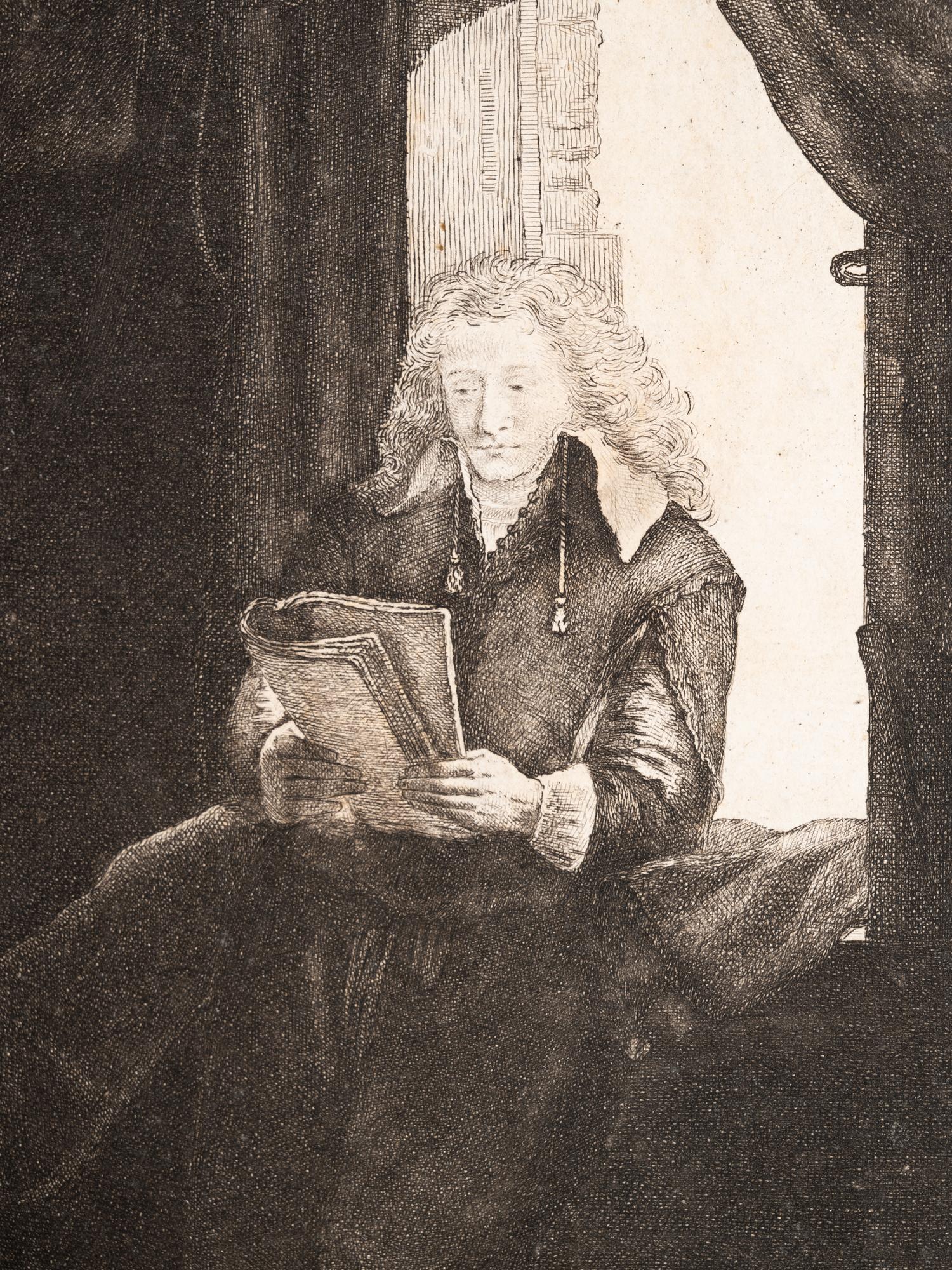 A group of three prints after Rembrandt
