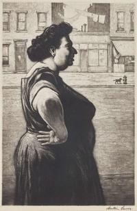 Martin Lewis (American, 1881–1962) - Boss of the Block