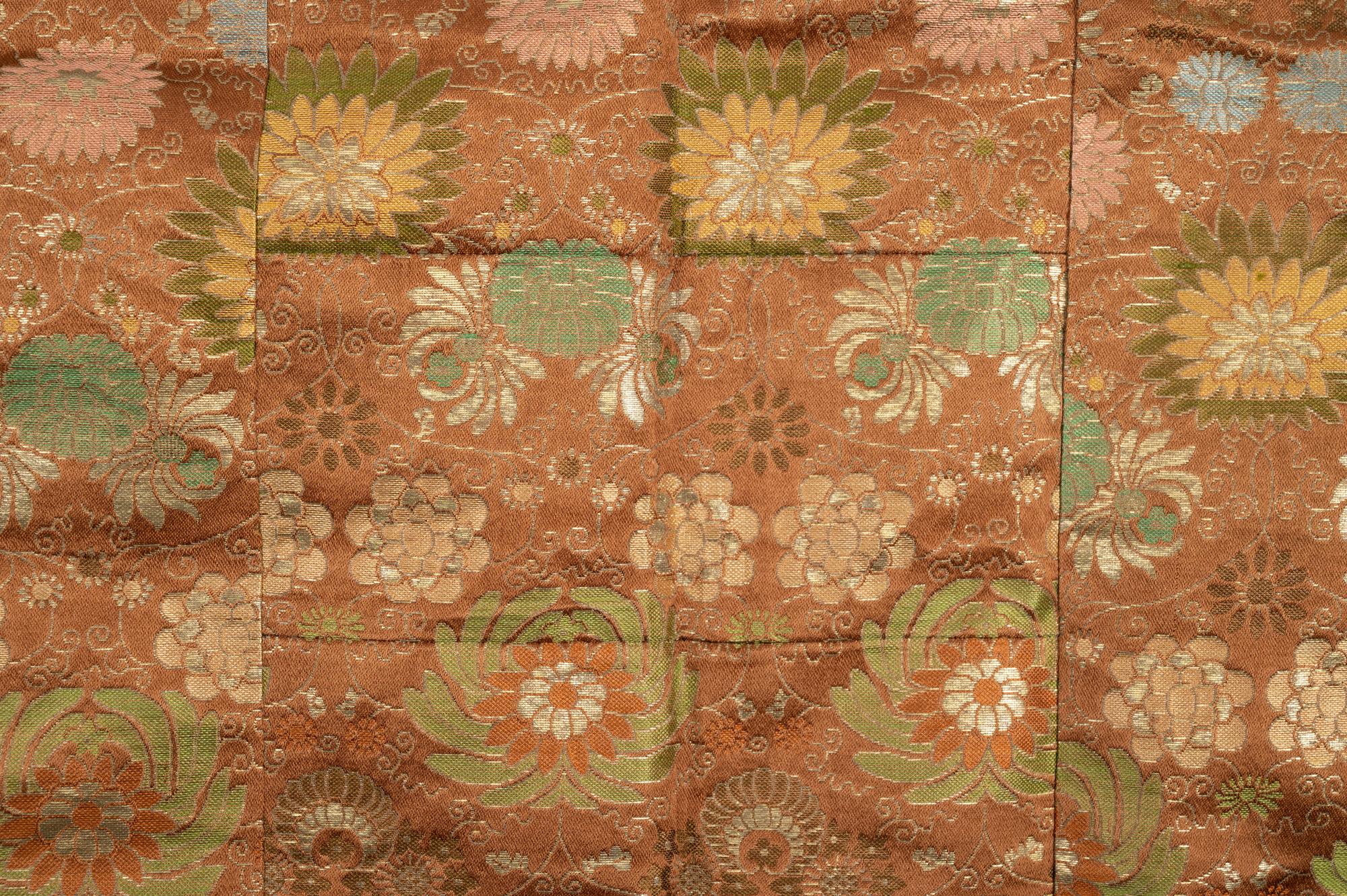 A Embroidered Silk Priest Robe