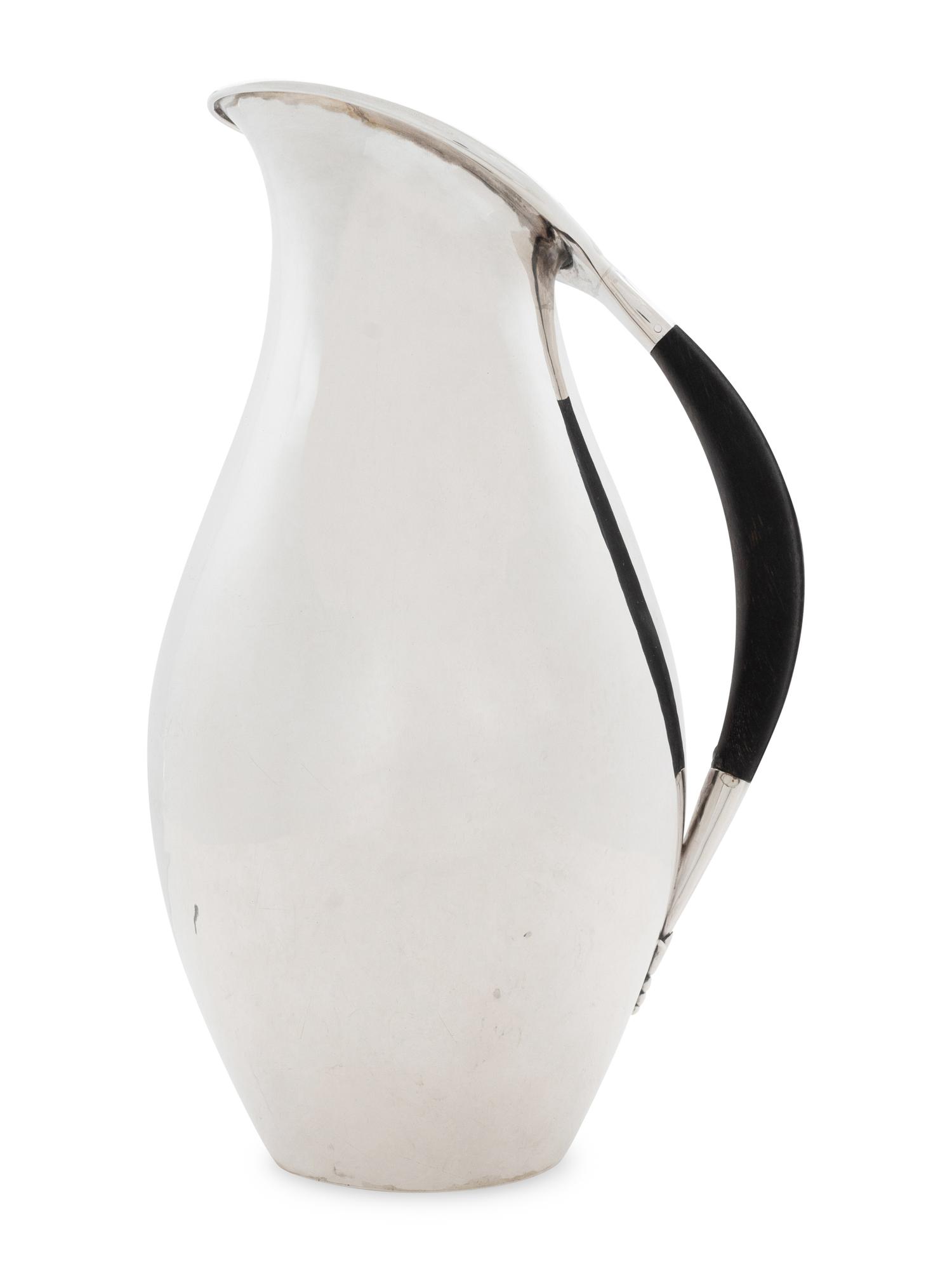 A Georg Jensen Silver Pitcher