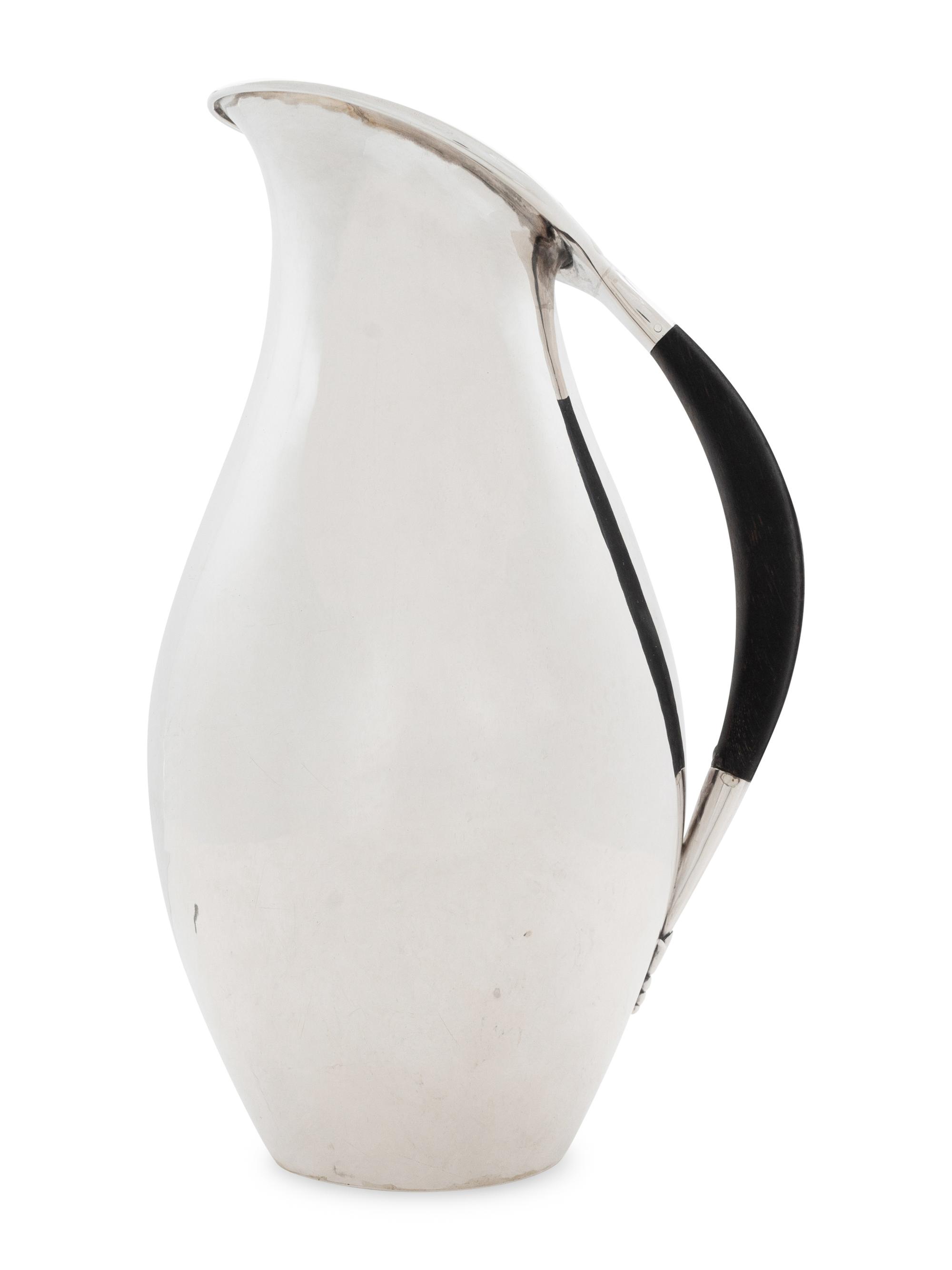 A Georg Jensen Silver Pitcher