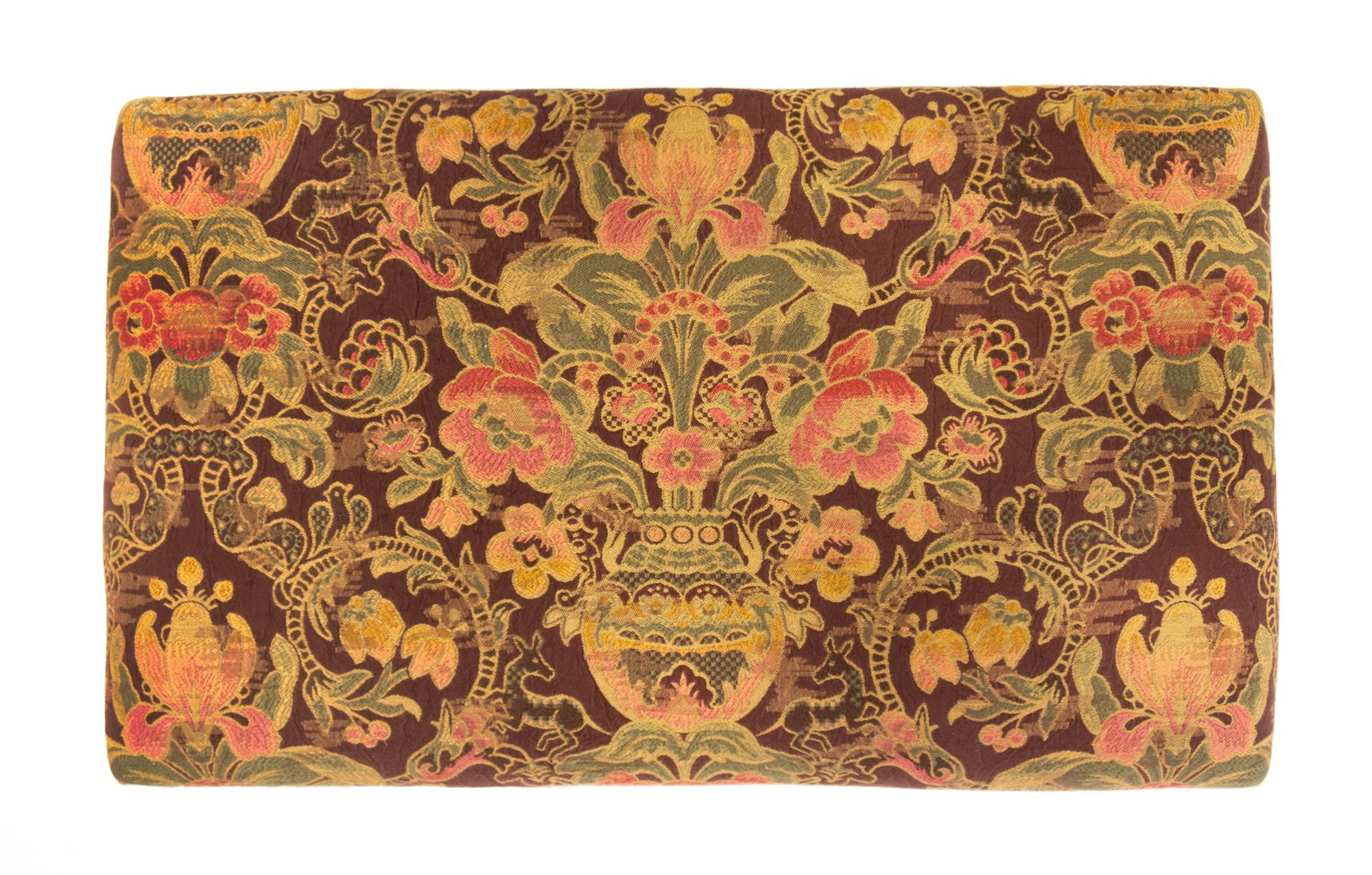 An Italian Painted Bench Height 20 x width 32 x depth 19 1/2 inches. — 20TH CENTURY