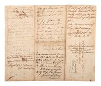 [CIVIL WAR]. A group of 4 items identified to CSA Private William V. Yates, 3rd Missouri Infantry, incl. war-date documents and tintype.