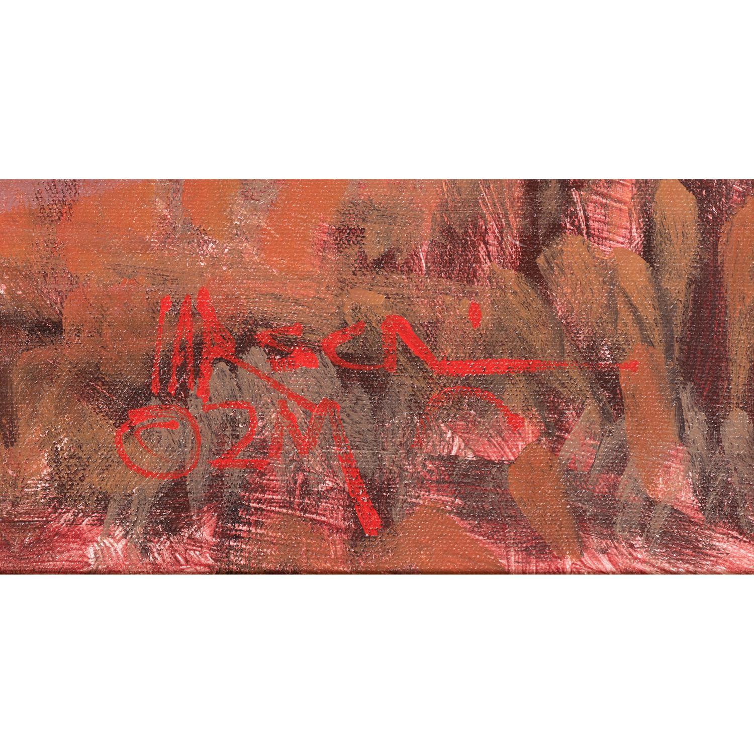 [Two Works] Studies for Quartz Mountain: Sacred Ground - The Past Warriors of the Great Plains AND Quartz Mountain: Sacred Ground - The Past Black Leggins Society