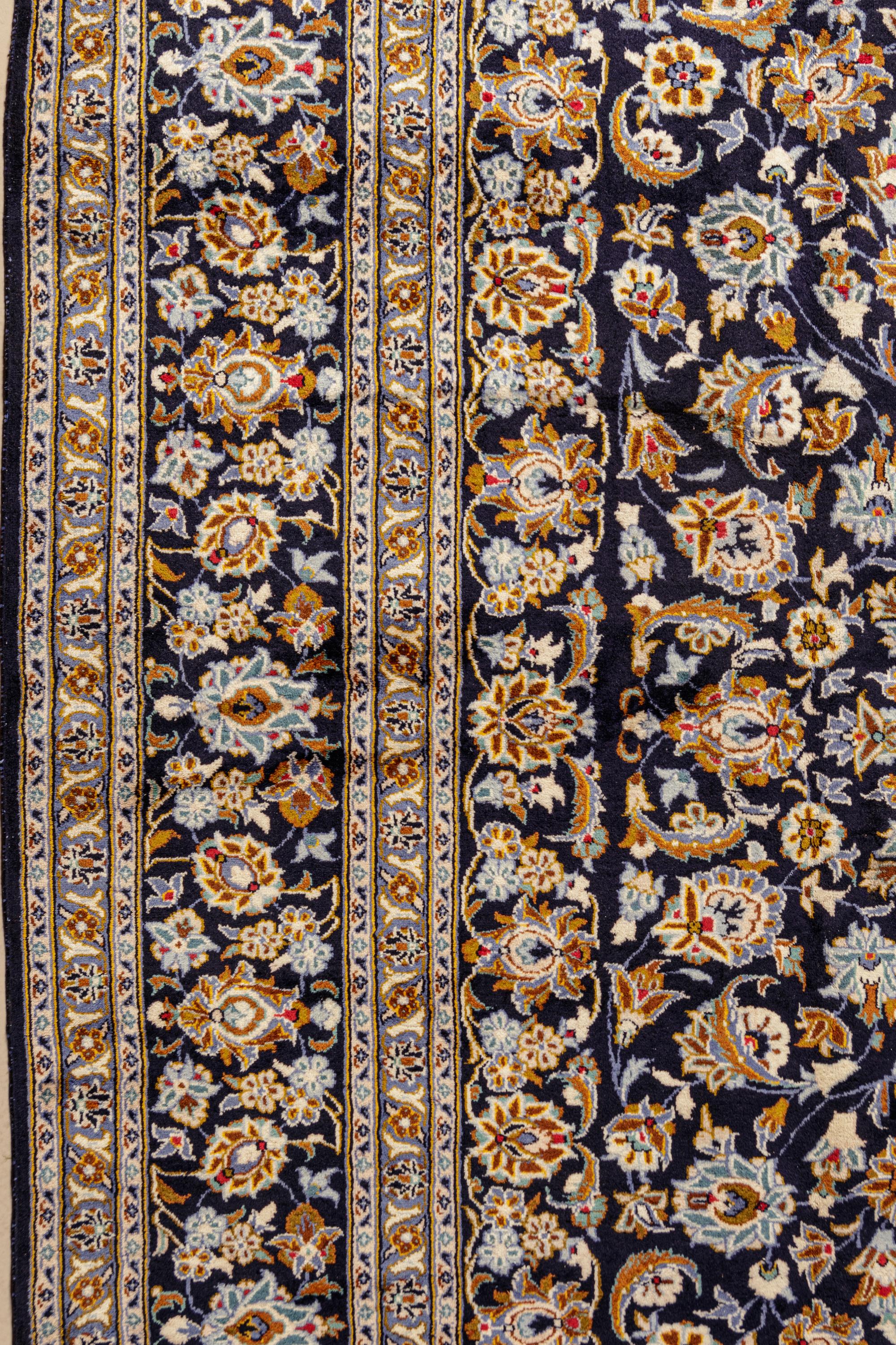 A Kashan Wool Rug