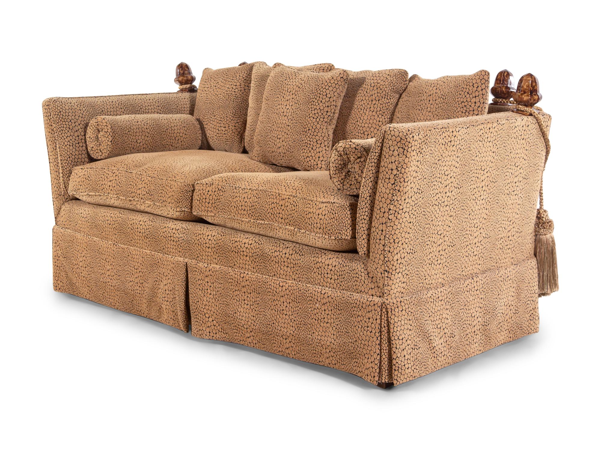 An Upholstered Knole Sofa
