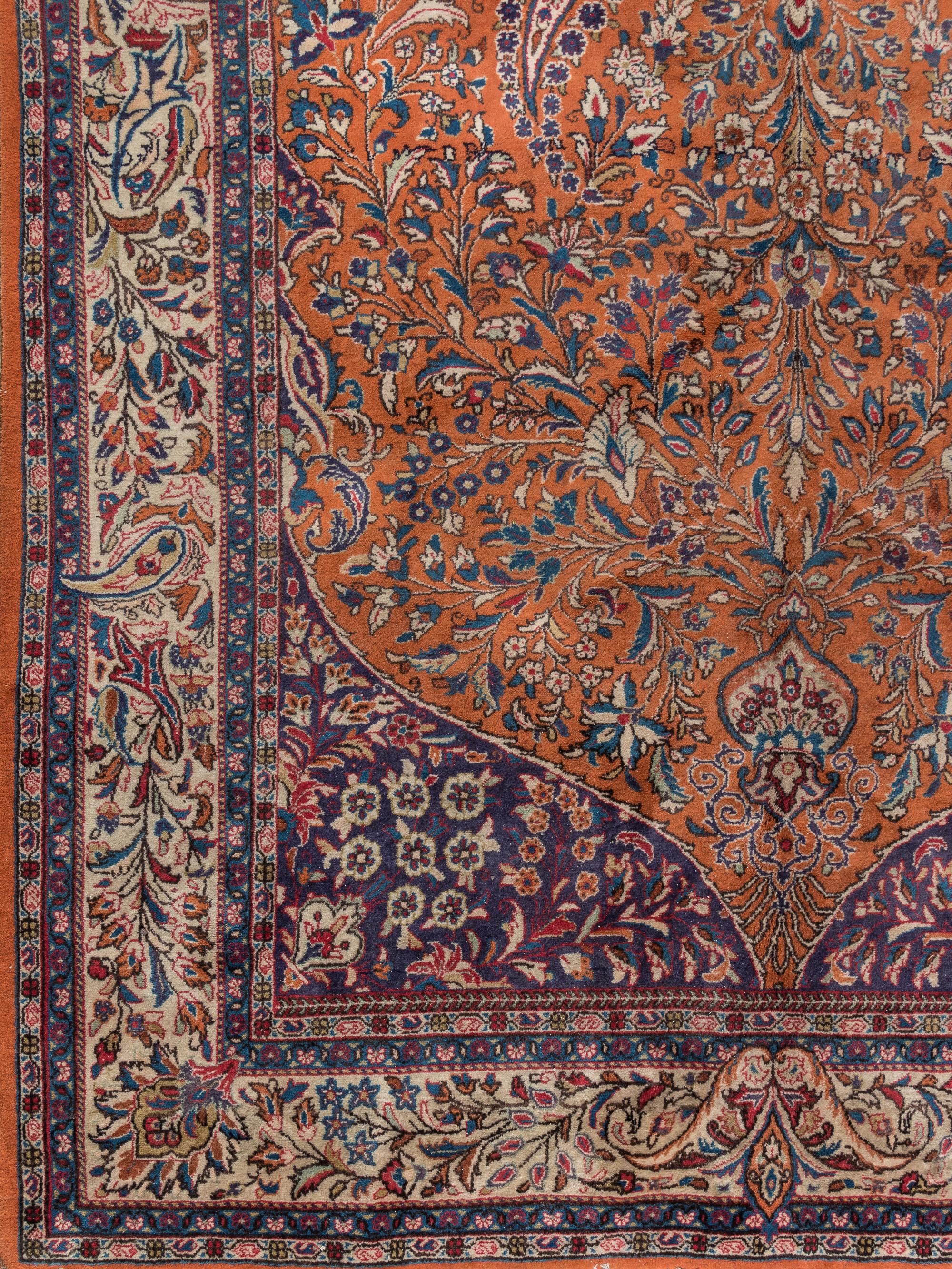 A Tabriz Wool Prayer Rug