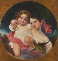 Attributed to Thomas Sully (1783-1872), After Sir Thomas Lawrence (1769-1830), The Calmady Children