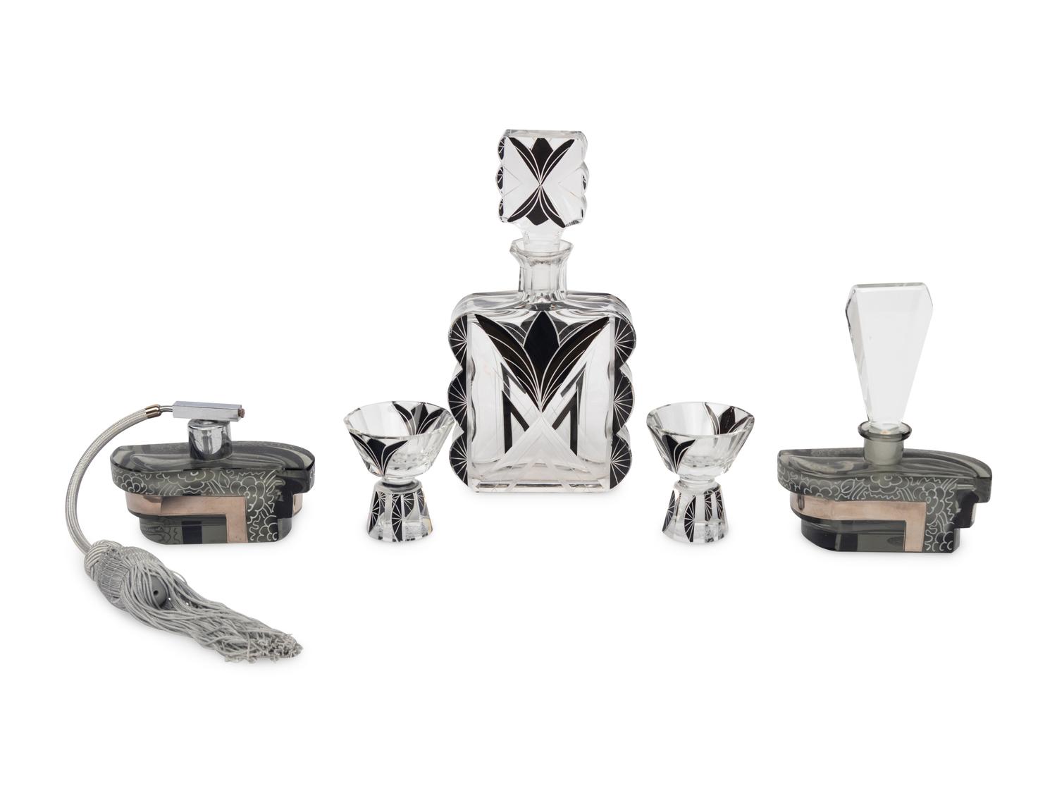 Karl Palda Set and Fragrance Bottles