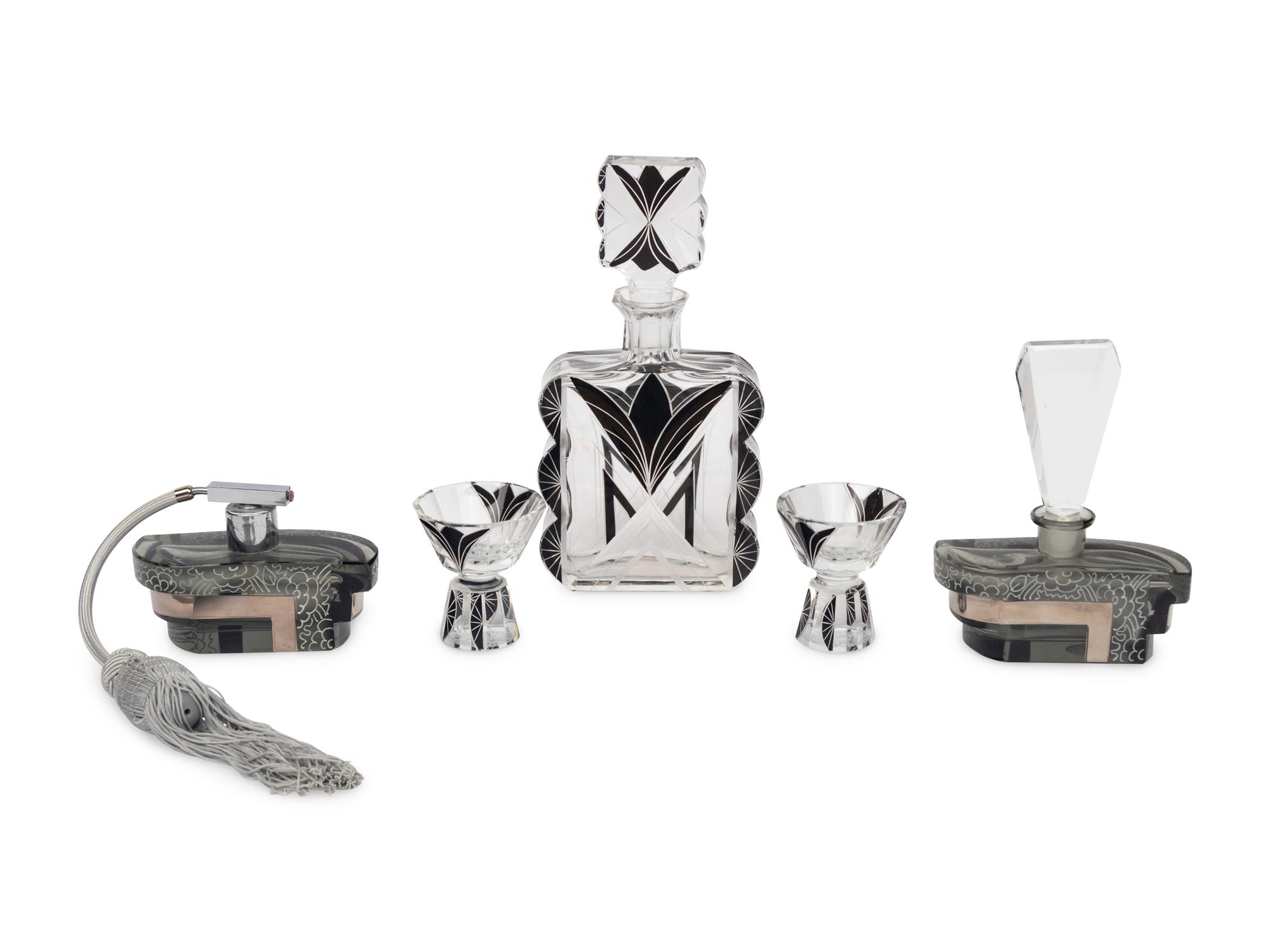 Karl Palda Set and Fragrance Bottles