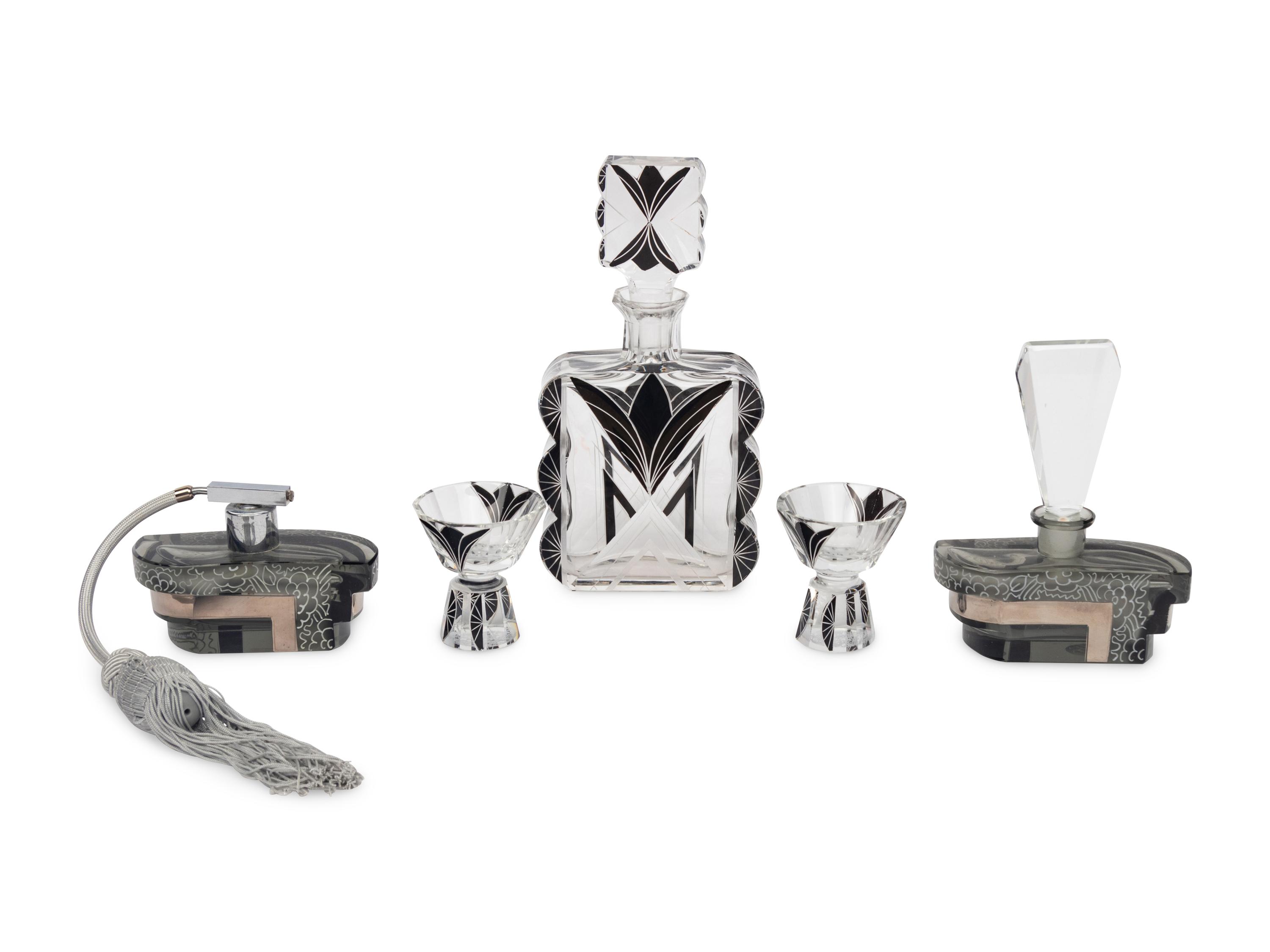 Karl Palda Set and Fragrance Bottles