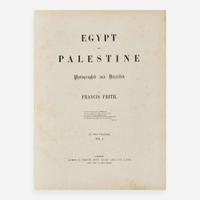 [Travel & Exploration] Frith, Francis Egypt and Palestine Photographed and Described