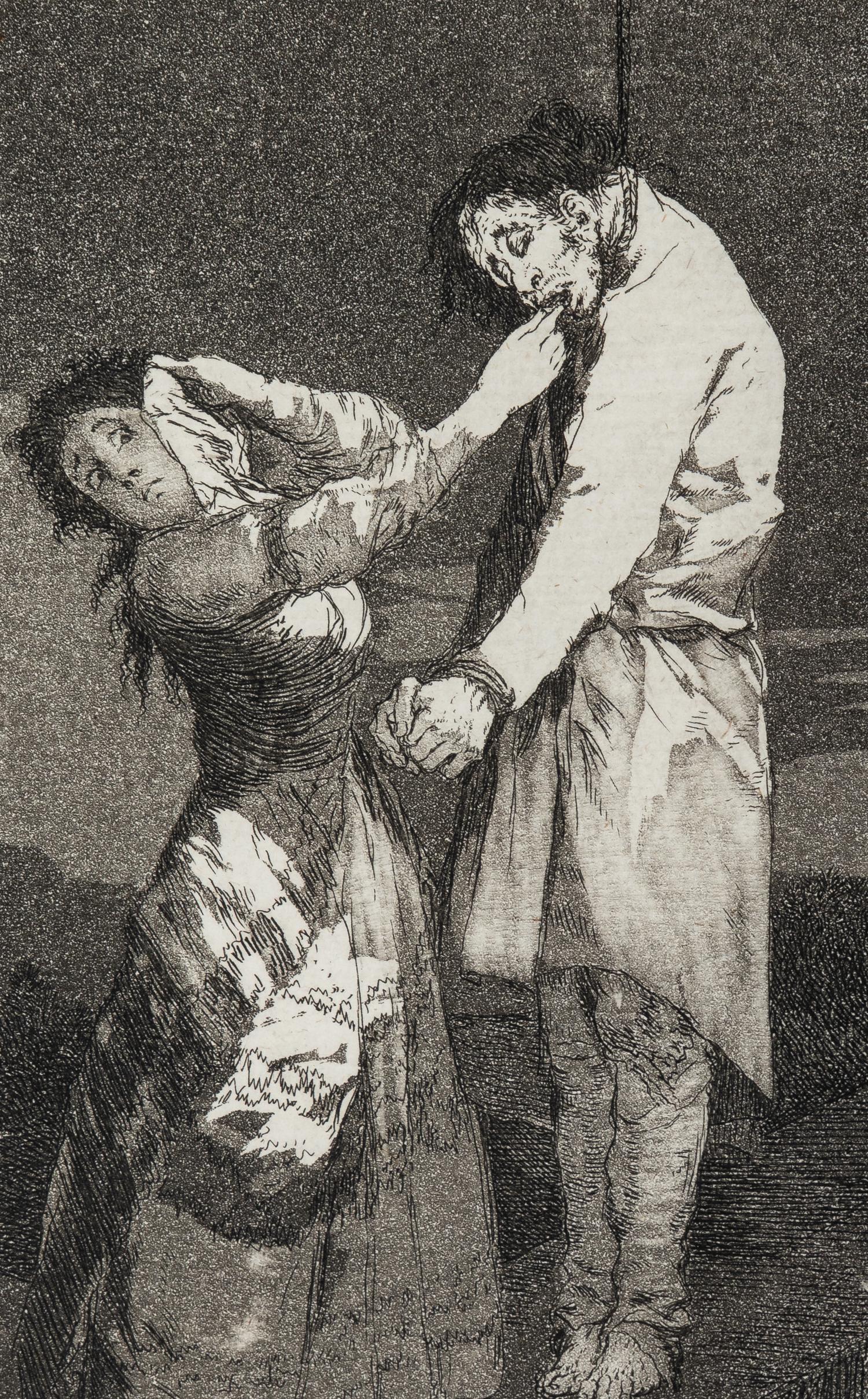 A caza de dientes (Hunting for teeth) , 1799
