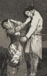 A caza de dientes (Hunting for teeth) , 1799