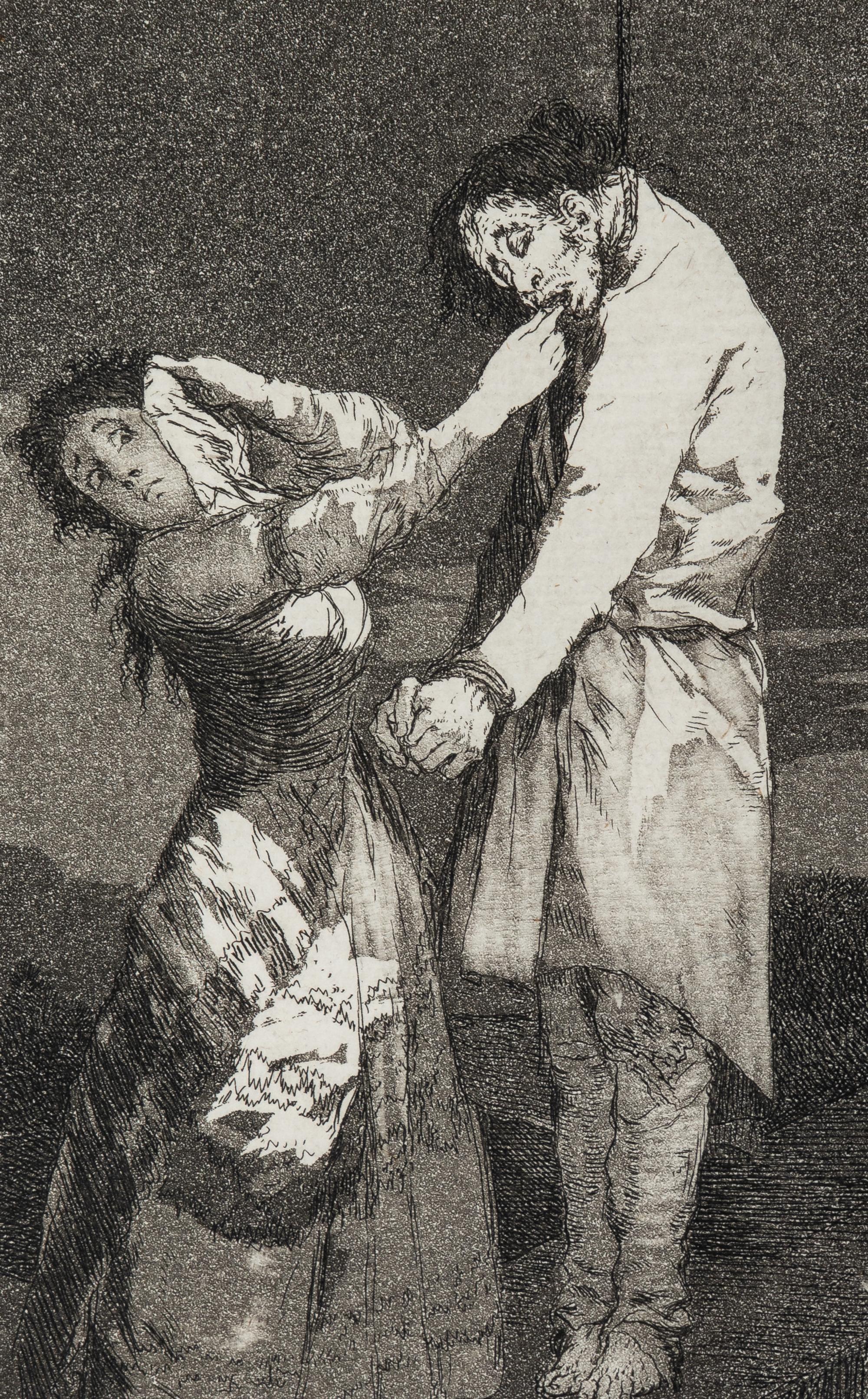 A caza de dientes (Hunting for teeth) , 1799