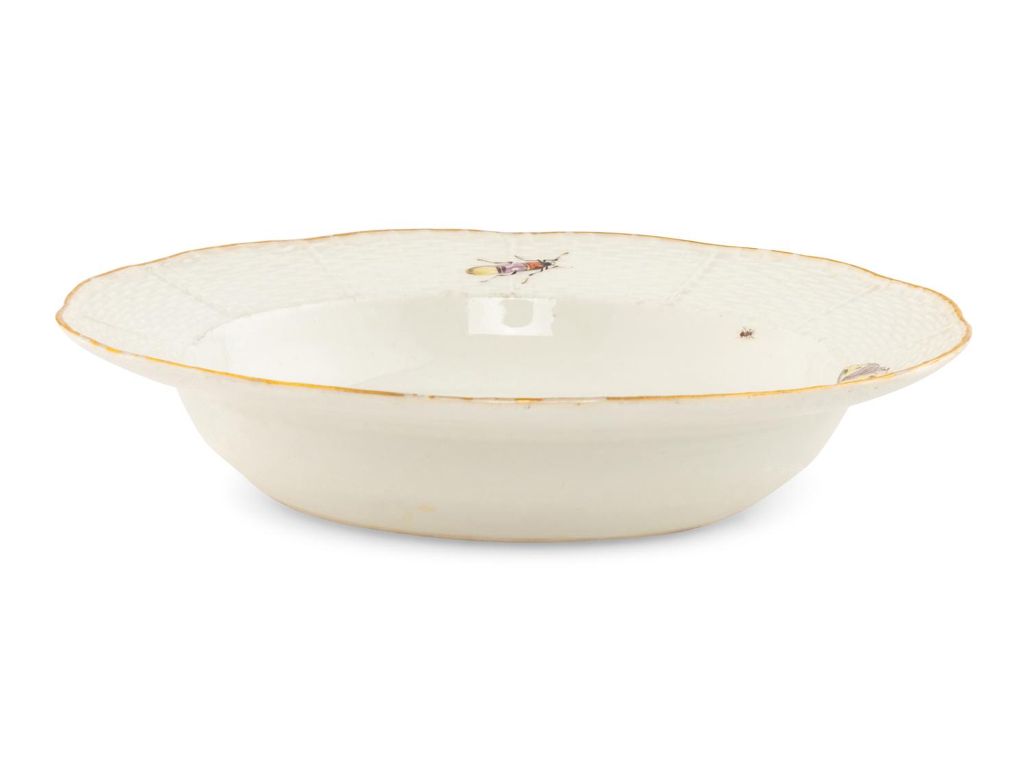 A Meissen Porcelain Ornithological Plate