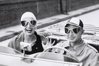 Ruth Orkin (1921-1985) Couple in MG, Florence, Italy, 1951
