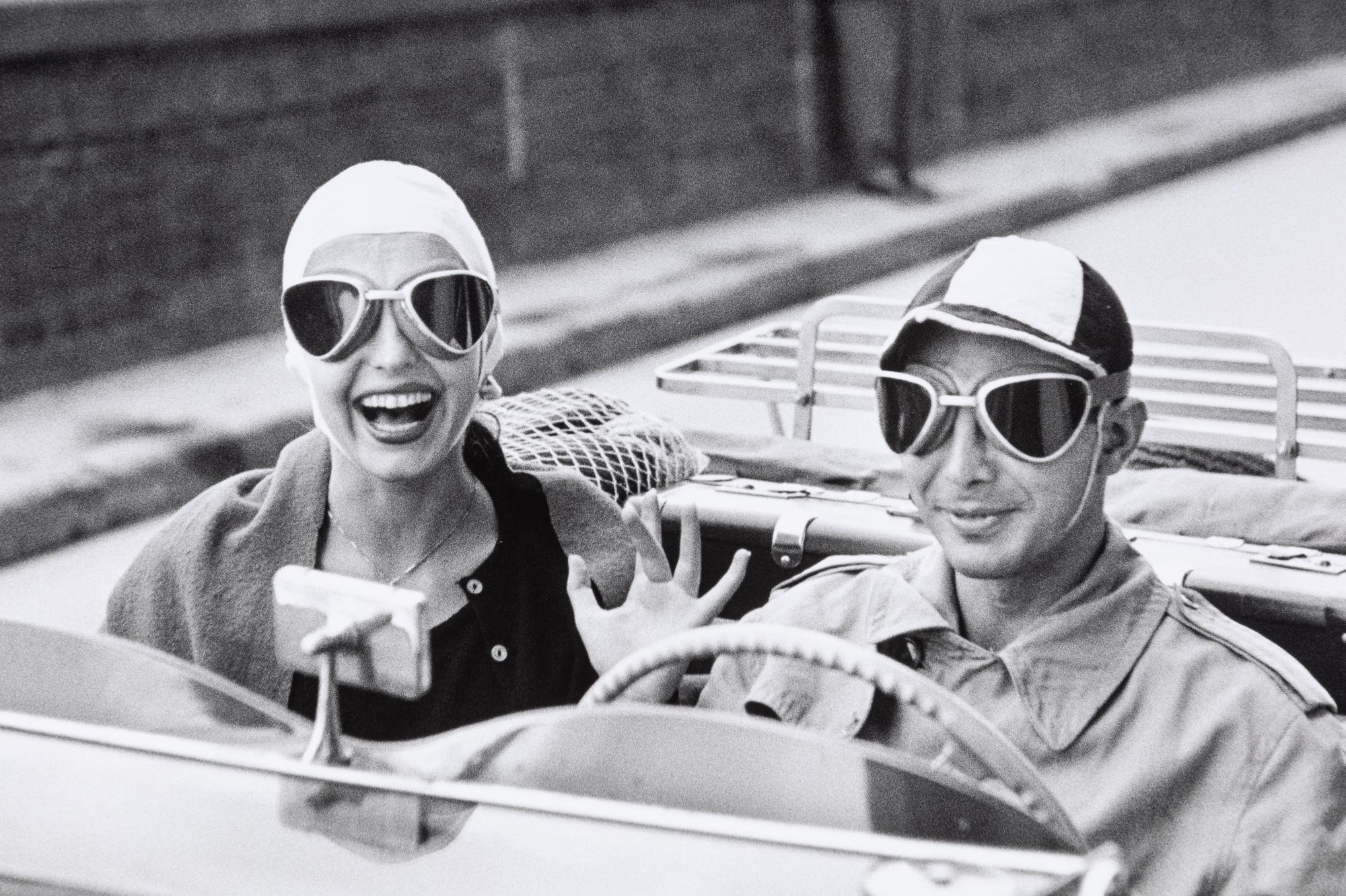 Ruth Orkin (1921-1985) Couple in MG, Florence, Italy, 1951