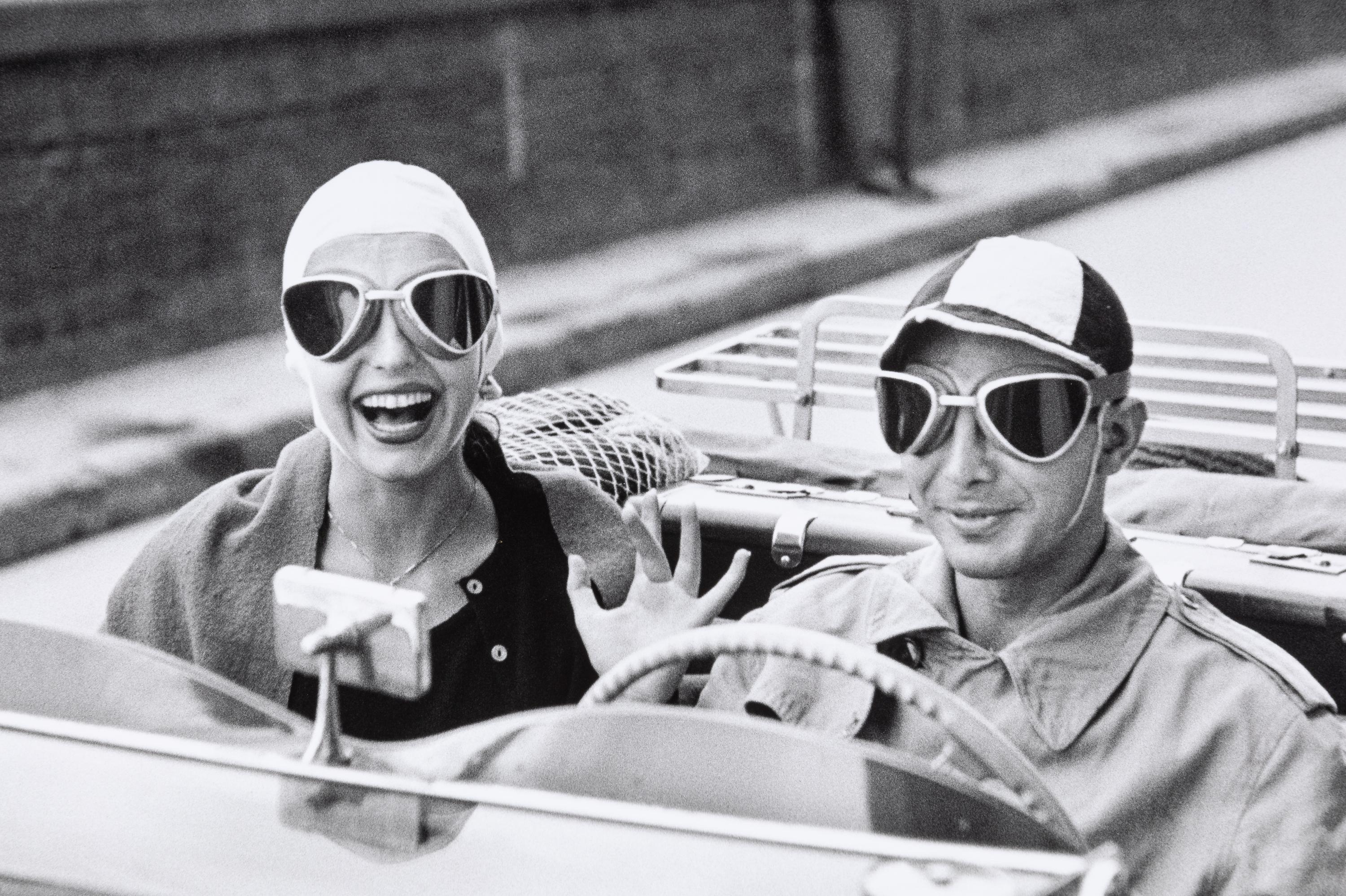 Ruth Orkin (1921-1985) Couple in MG, Florence, Italy, 1951