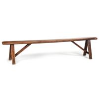 A Primitive Walnut Bench