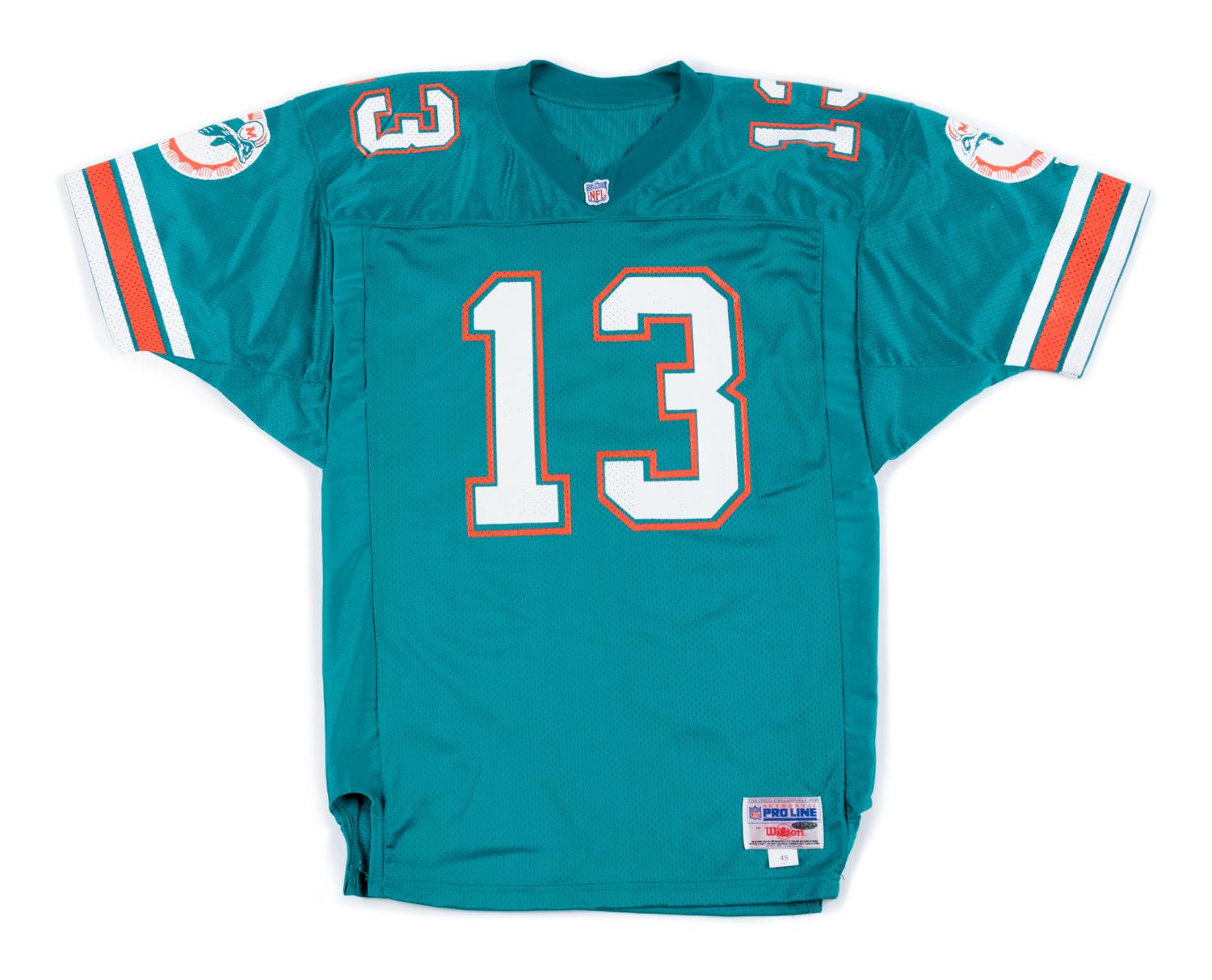 A Dan Marino Signed Miami Dolphins Jersey (Wilson Pro Line),