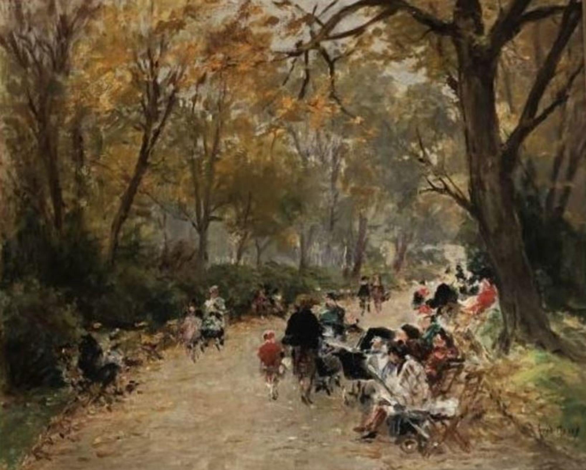 Untitled (Streets of a Paris Park)