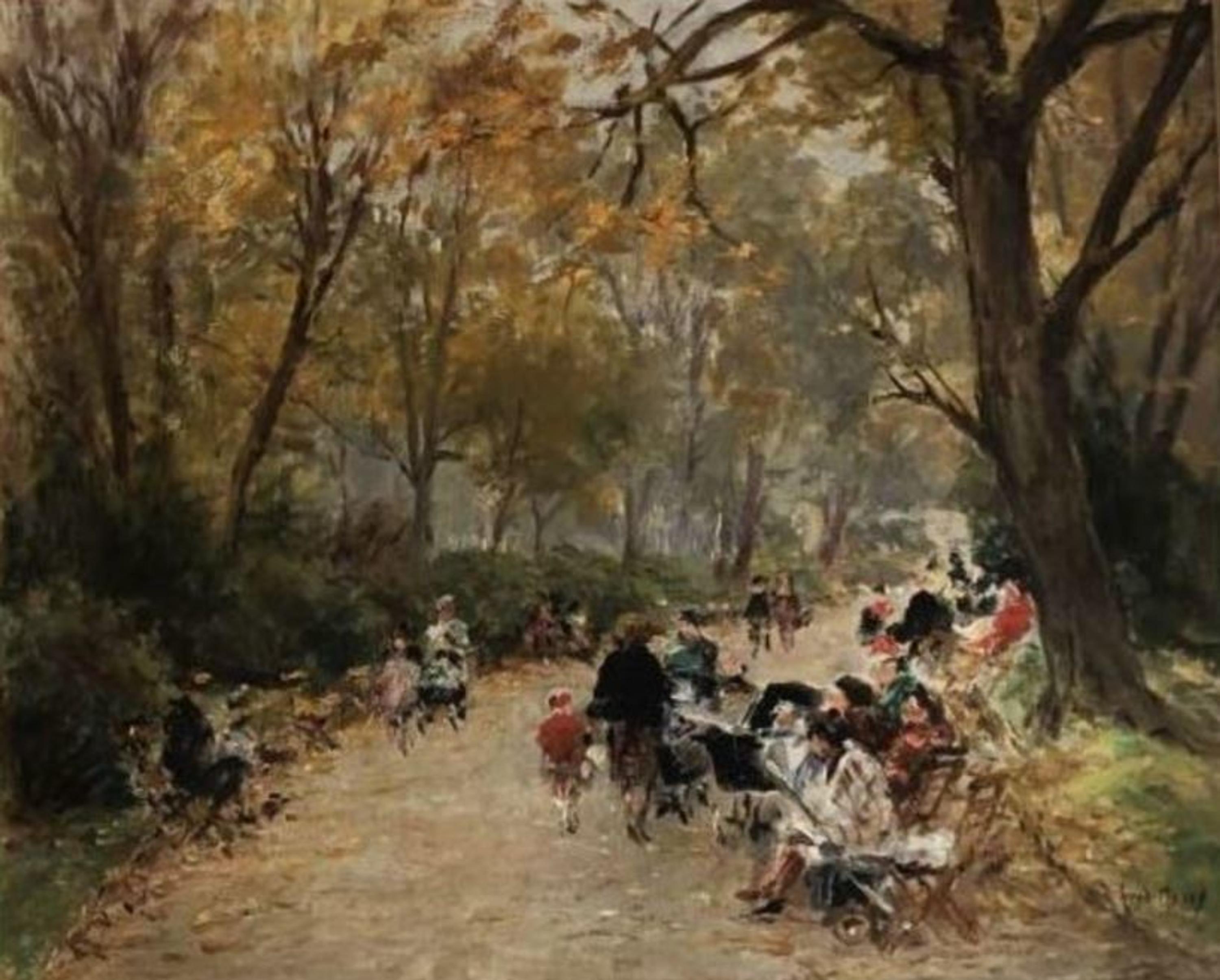 Untitled (Streets of a Paris Park)