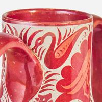 A two-handled lustre glazed earthenware vase William De Morgan (English, 1839-1917), England, early 20th century
