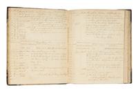 [SLAVERY & ABOLITION]. Manuscript log of the HMS Atholl , which was actively involved in interdicting the West African Slave Trade. 6 August 1829-16 February 1830.