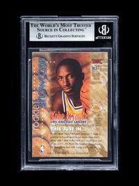 A Group of 1996-97 Topps Stadium Club Kobe Bryant Rookie Basketball Cards,