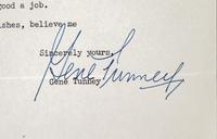 A Group of Heavyweight Boxing Champion Gene Tunney Signed Autograph Letters and Photograph,