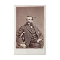 [CIVIL WAR]. CDV of Surgeon Henry Wheaton Rivers, Rhode Island 1st and 4th Infantry. Providence, Rhode Island: Manchester, Bro. & Angell, n.d.