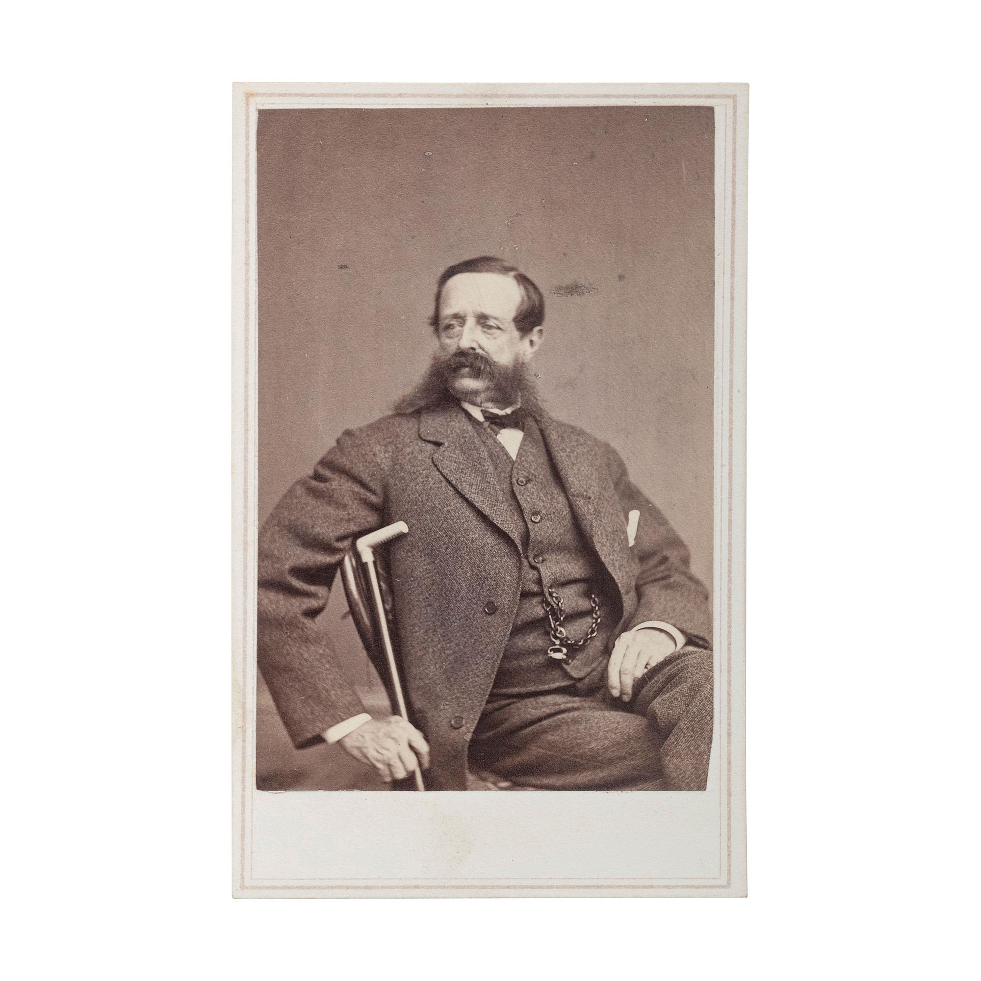 [CIVIL WAR]. CDV of Surgeon Henry Wheaton Rivers, Rhode Island 1st and 4th Infantry. Providence, Rhode Island: Manchester, Bro. & Angell, n.d.