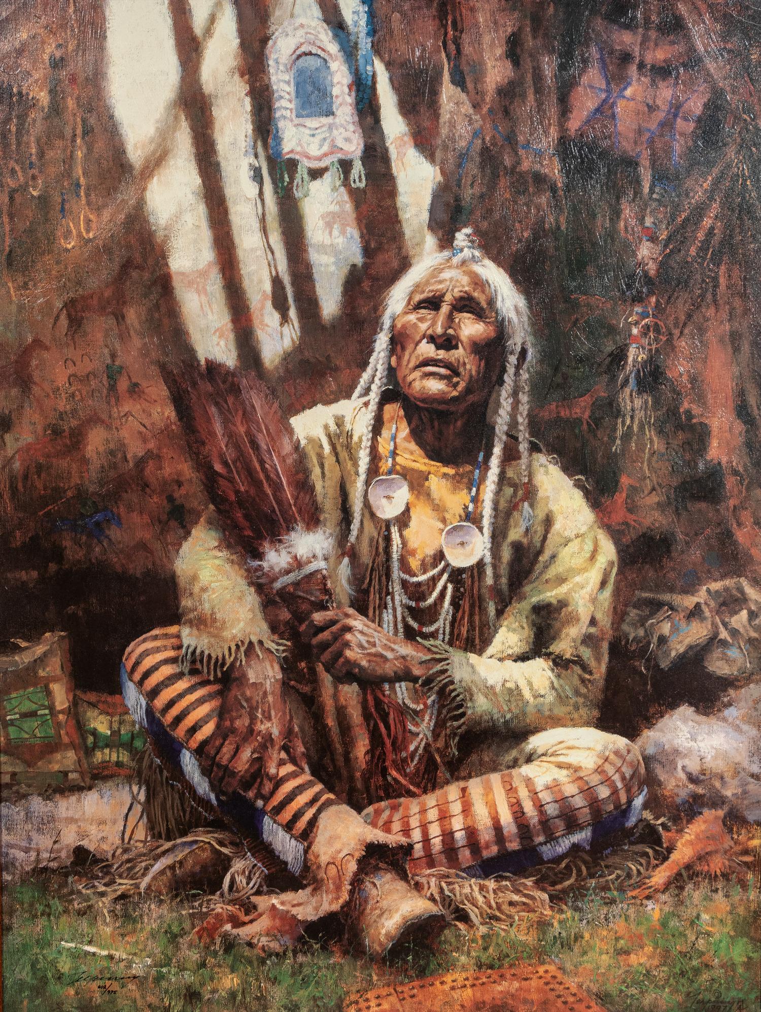 Howard Terpning (American, b. 1927)