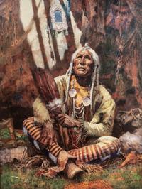 Howard Terpning (American, b. 1927)