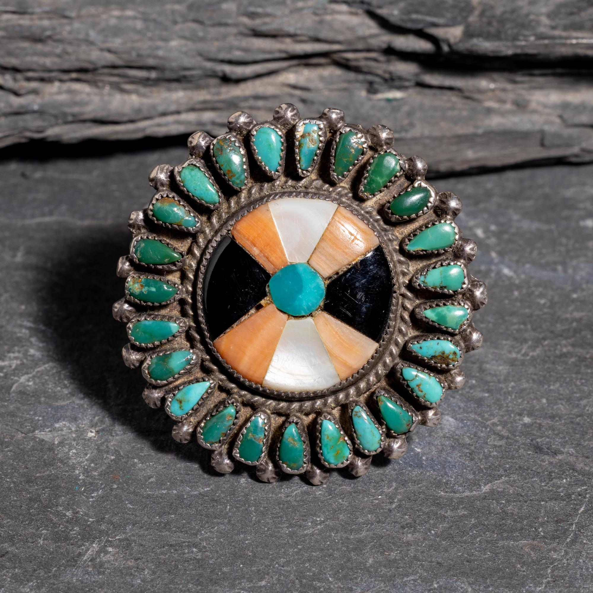 Zuni Mosaic Inlay Ring
