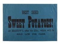 [ADVERTISING]. A group of 19th-century broadsides, handbills, and other advertising-elated ephemera.