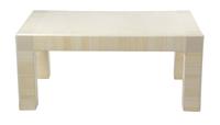 A Contemporary Lacquered Low Table Height 17 x width 38 depth 24 inches.