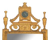 A Pair of Louis XVI Style Giltwood Mirrors