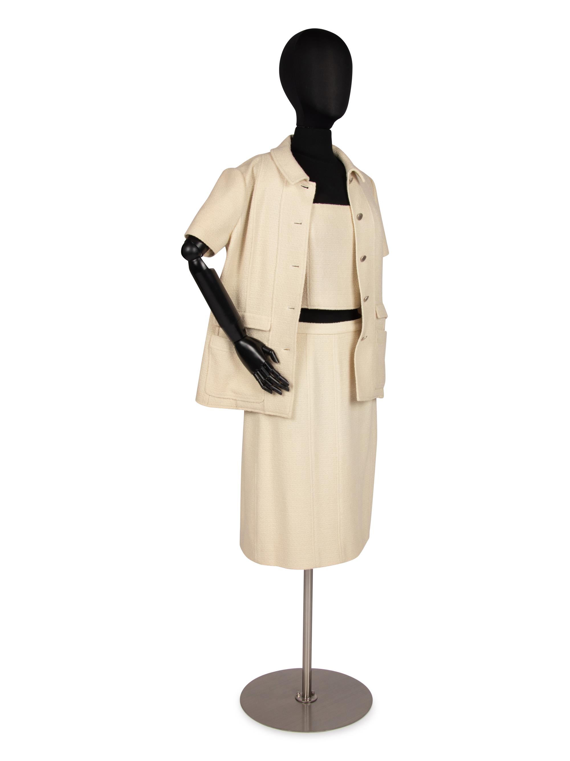 Two Chanel Three-Piece Ensembles, 1990s