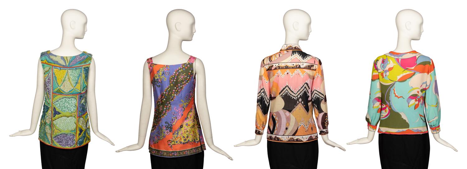 Four Emilio Pucci Tops, 1960s