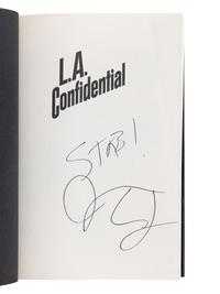 ELLROY, James (b. 1948). [The L.A. Quartet:] The Black Dahlia . 1987. -- The Big Nowhere . 1988. -- L.A. Confidential . 1990. -- White Jazz . 1992. New York: The Mysterious Press or Alfred A. Knopf.