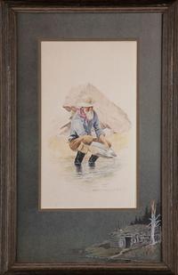Four Prints from the Western Character's Series, between 1927 and 1932
