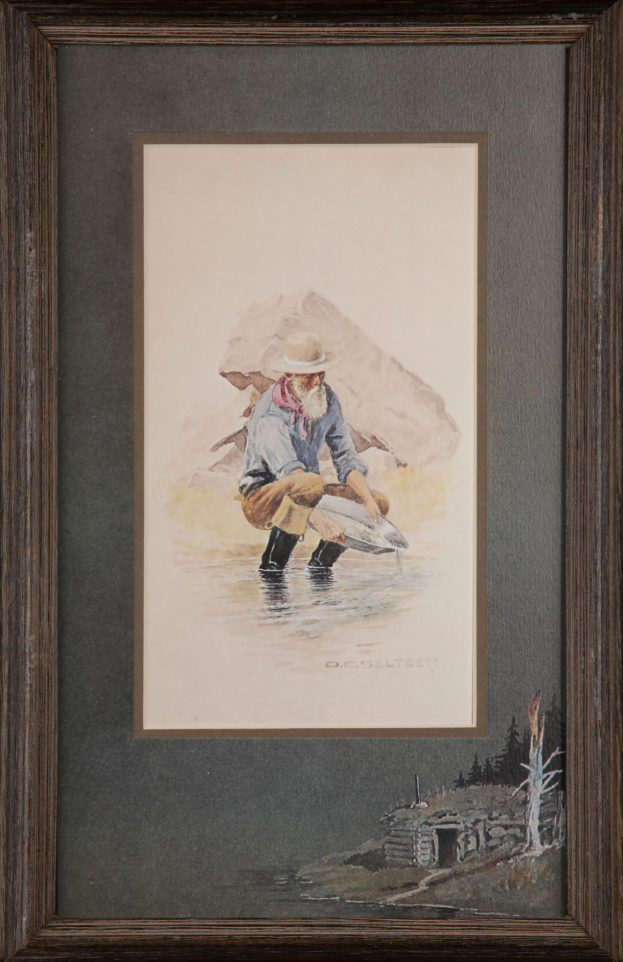 Four Prints from the Western Character's Series, between 1927 and 1932