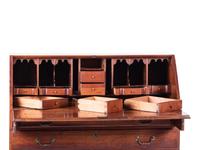 A Queen Anne Cherrywood Pad-Foot Slant Front Desk