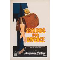 Nine Paramount Pictures "Grounds for Divorce" Film Posters