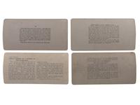 [WESTERN AMERICANA]. A group of 5 photographs of western subjects, incl. tintype and stereoviews of cowboys.