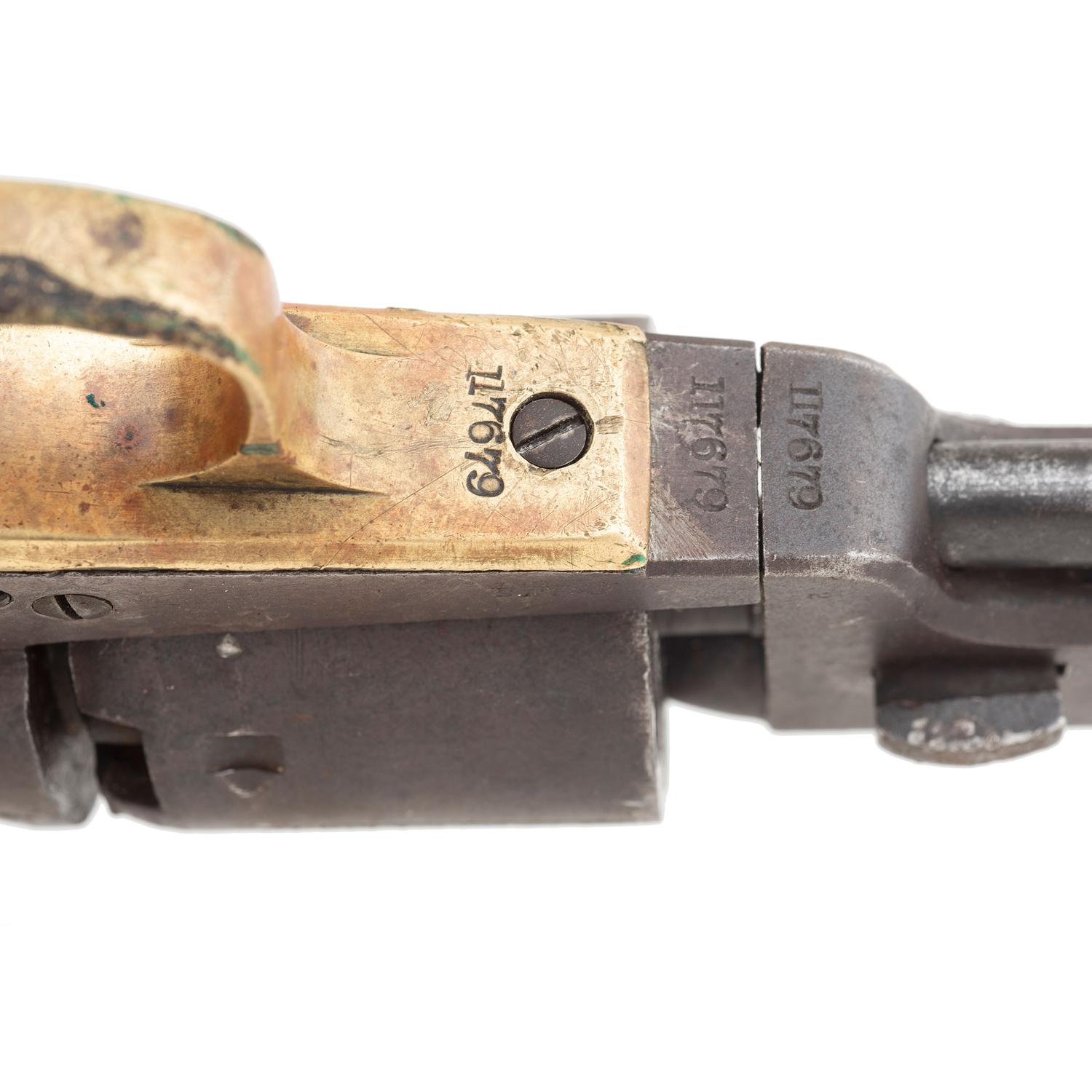 Colt Model 1851 Navy Revolver with Period Holster