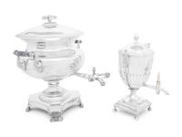 A George III Silver Tea Urn